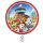 Patrula Cățelușilor Rescue Heroes farfurie de hârtie 8 buc 23 cm FSC
