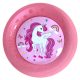 Unicorn Rainbow Colors farfurie plată micro premium din plastic 21 cm