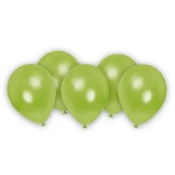 Colorat Metallic Pastel Green Balon verde, 8 buc