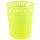 Party Yellow Fluorescent Pahar micro premium din plastic galben 250 ml