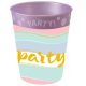 Colorat Elegant Pahar de plastic premium micro Party 250 ml