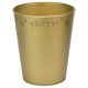 Party Gold Pahar din plastic premium micro aurie 250 ml
