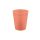 Party Pastel Salmon Pahar micro de lux de plastic de culoare somon 250 ml