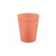 Party Pastel Salmon Pahar micro de lux de plastic de culoare somon 250 ml