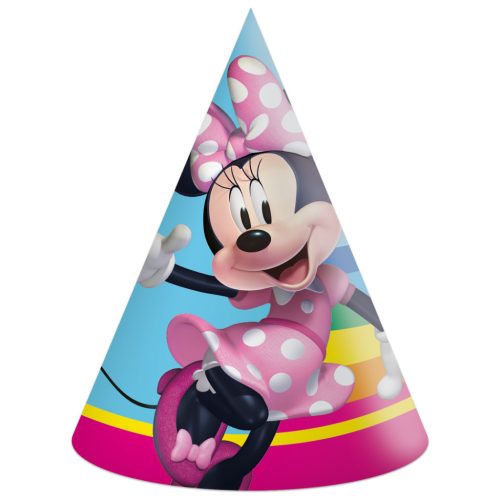 Disney Minnie  Makes Me Smile pălărie de petrecere, bicorn 6 buc FSC