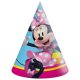 Disney Minnie  Makes Me Smile pălărie de petrecere, bicorn 6 buc FSC