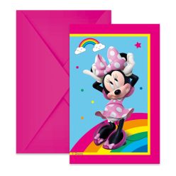   Disney Minnie  Makes Me Smile invitație petrecere set de 6 FSC