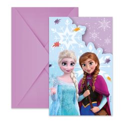   Disney Regatul de gheață Idyllic Wonder invitație petrecere set de 6 FSC