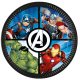 Avengers Evergreen Farfurie de hârtie 8 buc 23 cm FSC