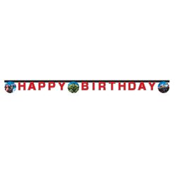 Avengers Evergreen Semn Happy Birthday FSC 2 m