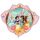 Prințesele Disney Castle balon din folie 80x70 cm