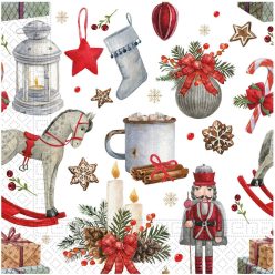 Crăciun Decorations șervețele set de 20 33x33 cm