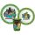 Minecraft set de masă, set micro din plastic, pahar 260 ml