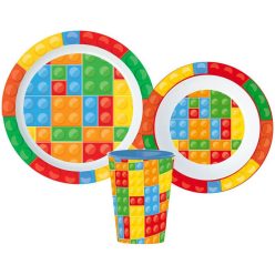 Bricks Set de vase cu model Lego, set de microplastic
