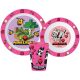 Minecraft set de vase, set de plastic pentru microunde, cană 260 ml