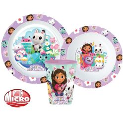   Gabby's Dollhouse set de bucătărie, set micro plastic, cu pahar 260 ml