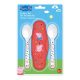 Purcelușa Peppa set de tacâmuri pentru călătorii pentru copii