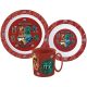 Harry Potter set de masă, set de plastic micro cu cană 350 ml