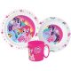 Micul meu ponei set de vase, set de plastic micro cu cană 350 ml