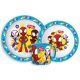 Omul Păianjen Spidey set de masă, set micro plastic cu cană 265 ml