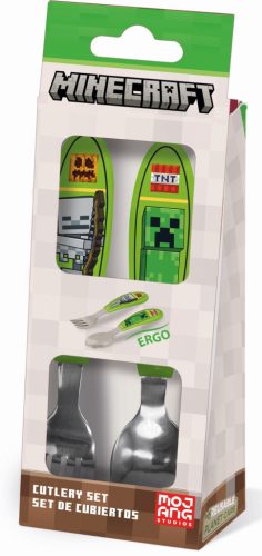 Minecraft Core set tacâmuri ergo metalic - 2 bucăți