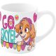 Patrula Cățelușilor Go Skye cană de porțelan 235 ml (8 oz) în cutie de cadou