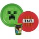 Minecraft set de vase, set de plastic