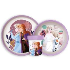   Disney Regatul de gheață Journey set de mese antiderapant, set micro plastic
