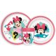 Disney Minnie  Being More set masă antiderapant, set din plastic micro
