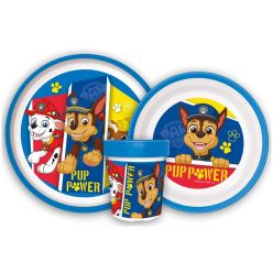   Patrula Cățelușilor Pup Power set de masă antiderapant, set de microplastic