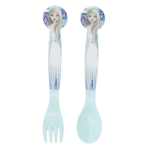 Disney Regatul de gheață Set de tacâmuri din plastic Ice Magic - 2 piese