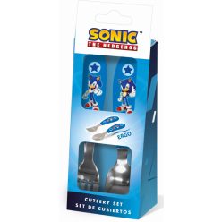 Sonic Ariciul Speed set de tacâmuri ergo metalice - 2 piese