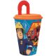 Pompierul Sam Pahar cu pai Rescue Mission, plastic 430 ml
