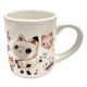 Gabby's Dollhouse Music cană din porțelan 235 ml (8 oz) în cutie de cadou