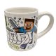 Minecraft Explore More cană de porțelan 235 ml (8 oz) în cutie de cadou